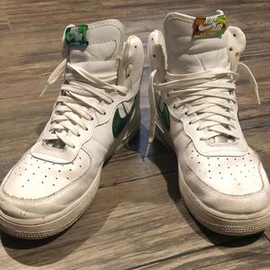 Cool high top Nike shoes